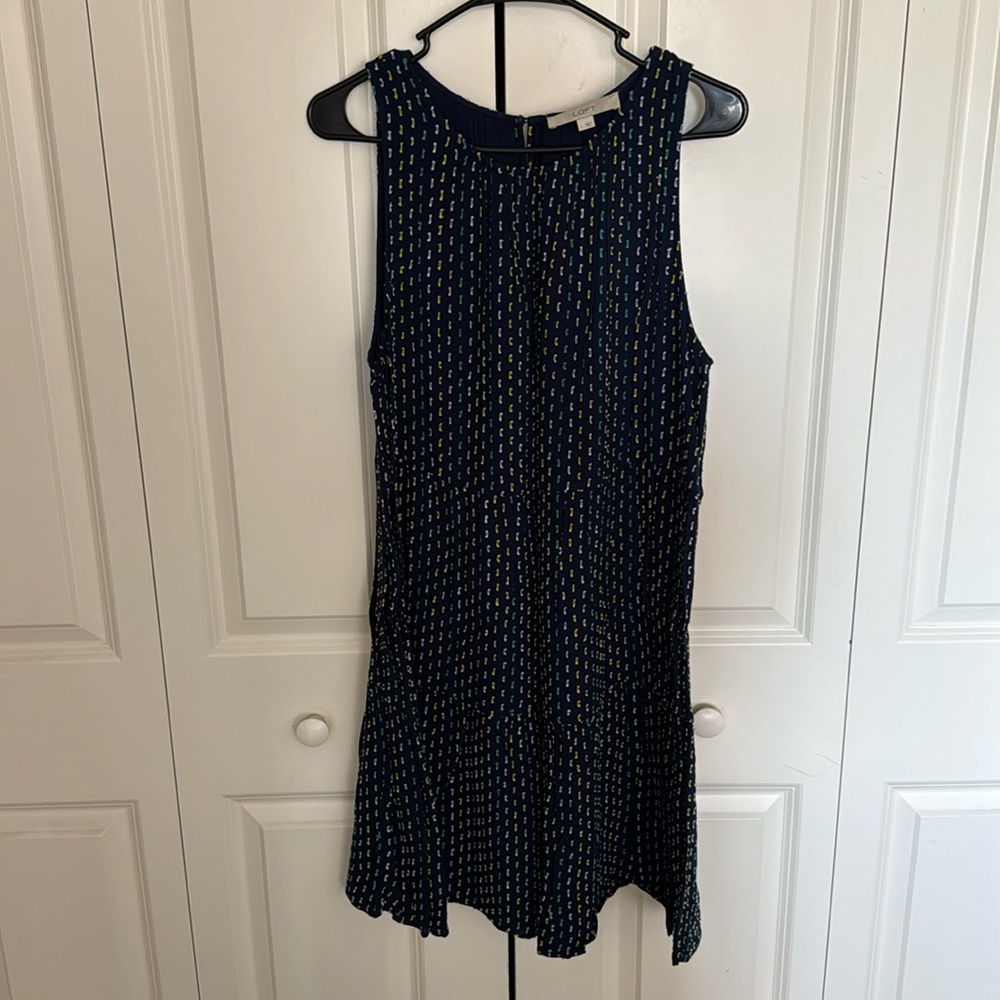 Navy Shift Dress